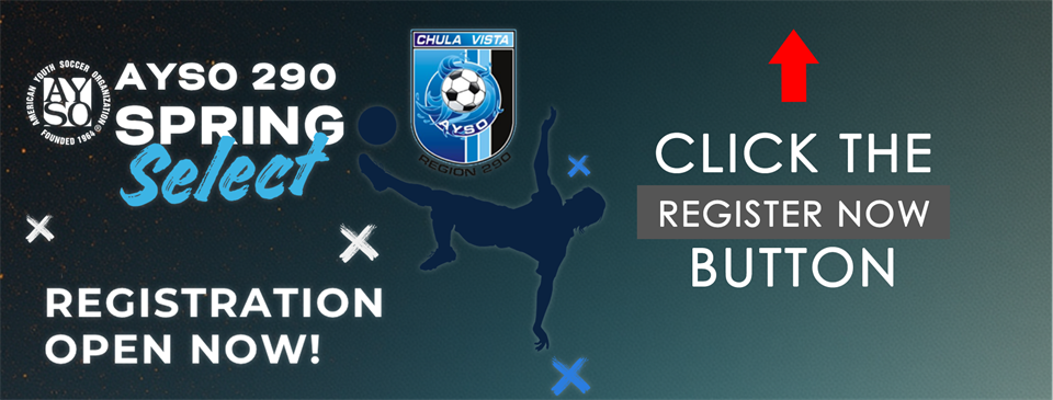 SPRING SELECT REGISTRATION NOW OPEN!